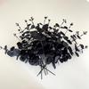 34cm Black Eucalyptus Artificial Flowers For Room Decoration Desktop Artificial Flowers Home Decor