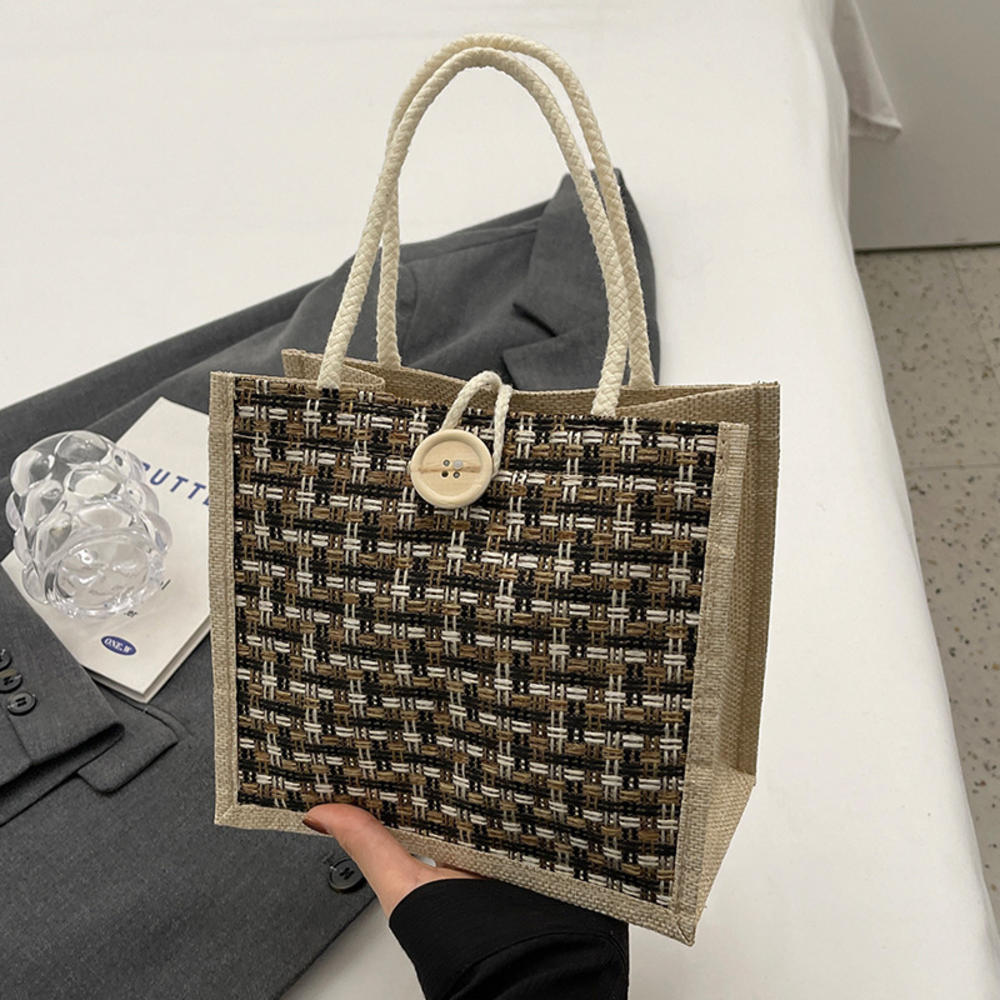 Women's Shoulder Bag Large Capacity Ethnic Handbag Retro Tote Bag