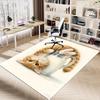 1PC cat milk Extra Large Non Slip Floor carpet, Office, family, bedroom Large Area Rug Indoor Rugs, Vibrant Colors