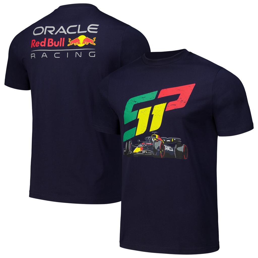 T-shirt con Logo Red Bull Racing Stampato Streetwear Uomo Donna Oversize Y2k Manica Corta Stampa Singolo Lato Alta Qualità Abbigliamento Femminile Maschile