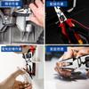 WISEPRO 1000V Strong Power Wire Stripping Electrical Insulated TPE Wire Bolt Cutter Pliers, Insulation, Pliers, Multi-Function, Pliers, 224mm, Pliers,