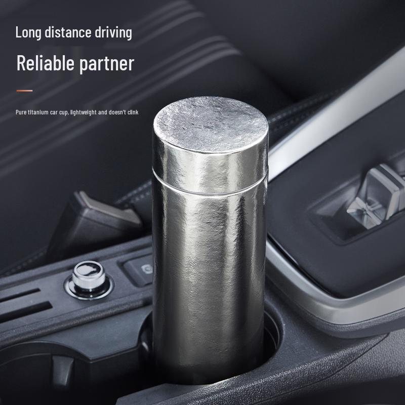 TAFUCO Pure Titanium Vacuum Insulated Bottle with Tea Infuser