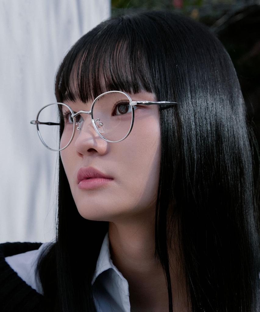 Oateu Solen Glasses [Silver · Blue Light Blocking]