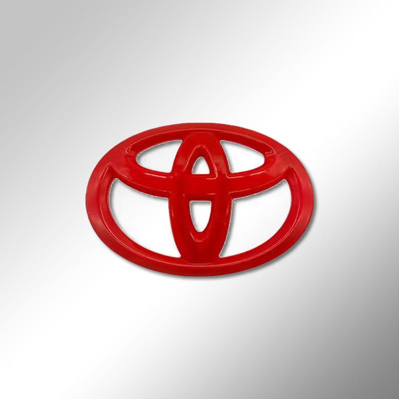 1PCS ABS Toyota Logo Car Emblem Steering Wheel Sticker For Toyota Hilux Prius Avensis Auris Verso Corolla Camry Auto Accessories