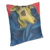 Italian Greyhound Cushion Covers 45x45cm Velvet Whippet Sihthound Dog Throw Pillow Case for Sofa Square Pillowcase Home Decor