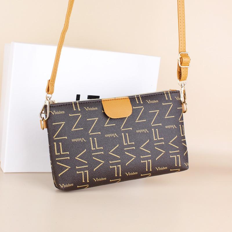 Women's Bag New Style Bag Women's Single Shoulder Crossbody Small Square Bag Coin Wallet Fashionable Mobile Phone Bag
