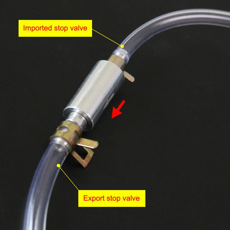 Motorcycle Oil Filler Tube Motorcycle Tool Hydraulic Brake Bleeding Tool Check Valve Tubing Accesorios Para Moto Car Accessories