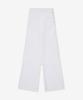Mejongseupesyeol Side Gather Wrap Lace Skirt Pants - White / 21261465809Wht