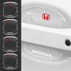 4pcs Car Door Handle Bowl Transparent Sticker Anti-collision Protection Strips For Civic Accord CRV Hrv Jazz Accessories