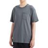 Nike T Shirts Men's Gray Crew Neck Moderate Straight Fit DD0500-060