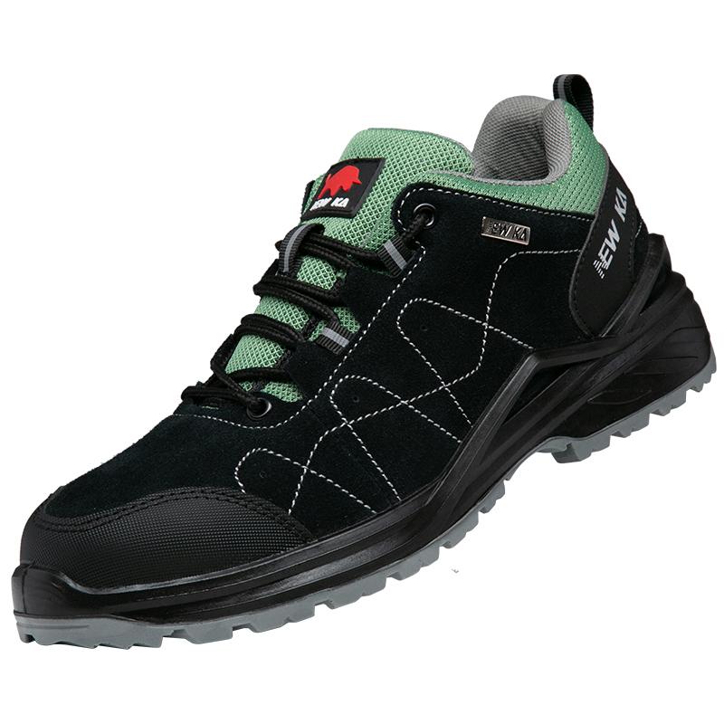 

Мужская защитная обувь изготовлена ​​из замшевой кожи, устойчивой к ударам и проколам, с прочной и износостойкой подошвой для защиты работы. 36