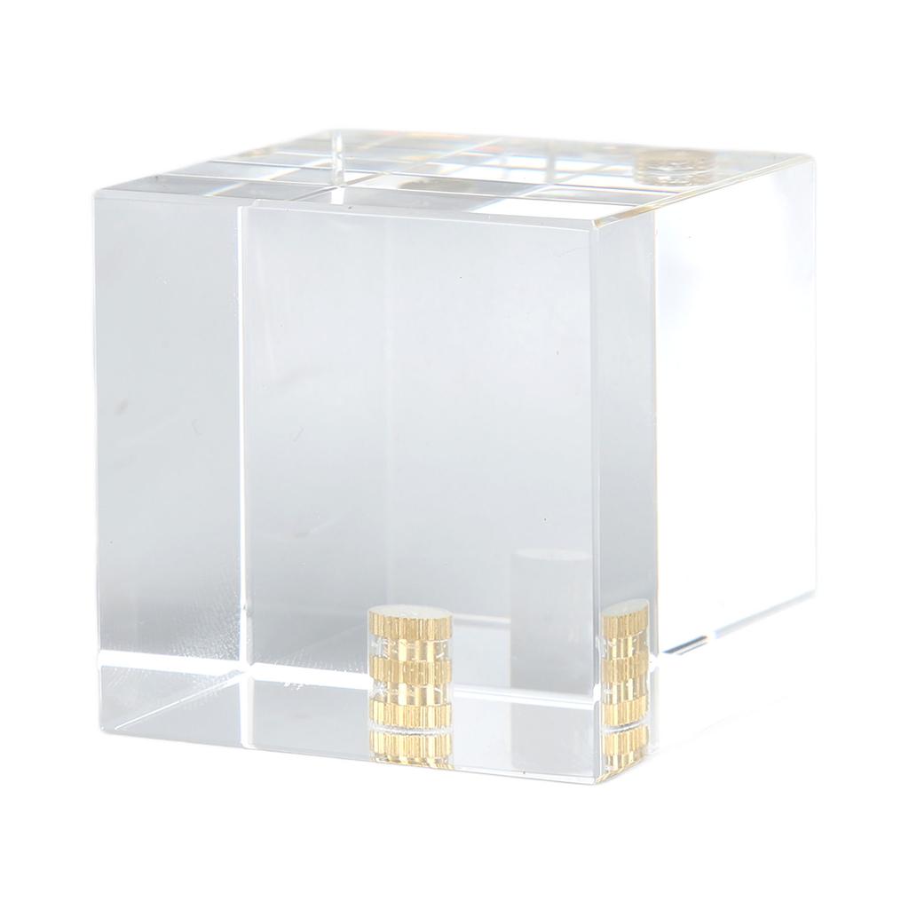 50mm Glass Cube Glass Magic Prism Cube Sun Catcher Photography Prism for Kids Science Office