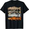 Trout Fish Ghost Pumpkin Skeleton Mummy Halloween Fishing T-Shirt