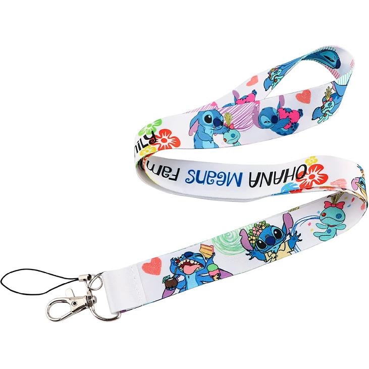 Stith Lanyard Keychain, Anime ID Badges Lanyard, Key for Card Holder, Cell Phone Case (3)