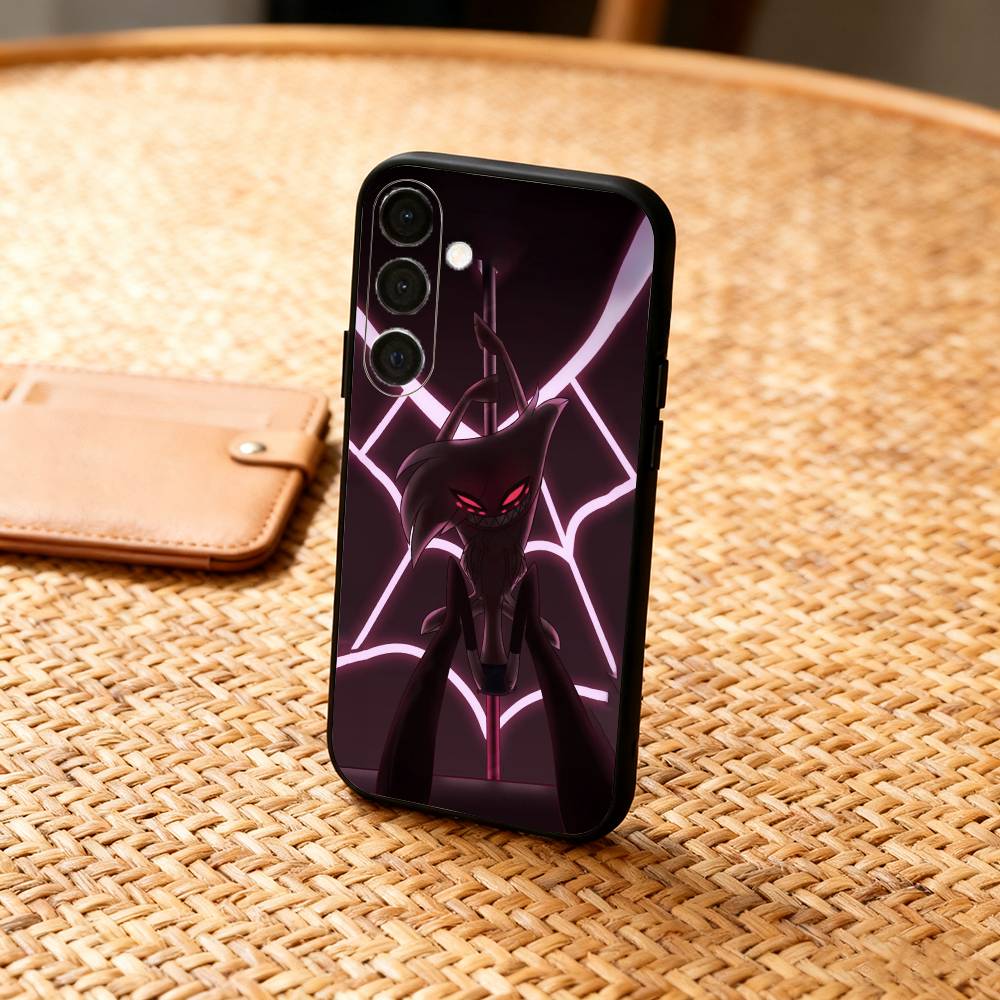 Epc H-Hazbin H-Hotel F-Fashion  Phone Case For Samsung  A73,A21s,A22,A31,A32,A52,A53,A71,A80,Soft Black Shell