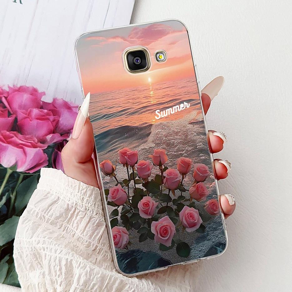 For Samsung Galaxy A5 2016 2017 Case New Luxury Painted Cover Soft Silicone Phone Case For Samsung A5 2017 2016 A510F A520F Bags