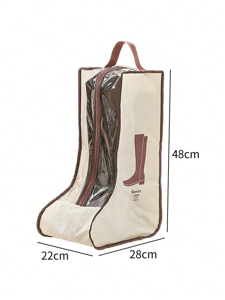 Travel Shoe Bags, Boot Storage Bags, Dust-Proof Ankle Boot Protective Bags With Handles, Portable Waterproof Short Boots