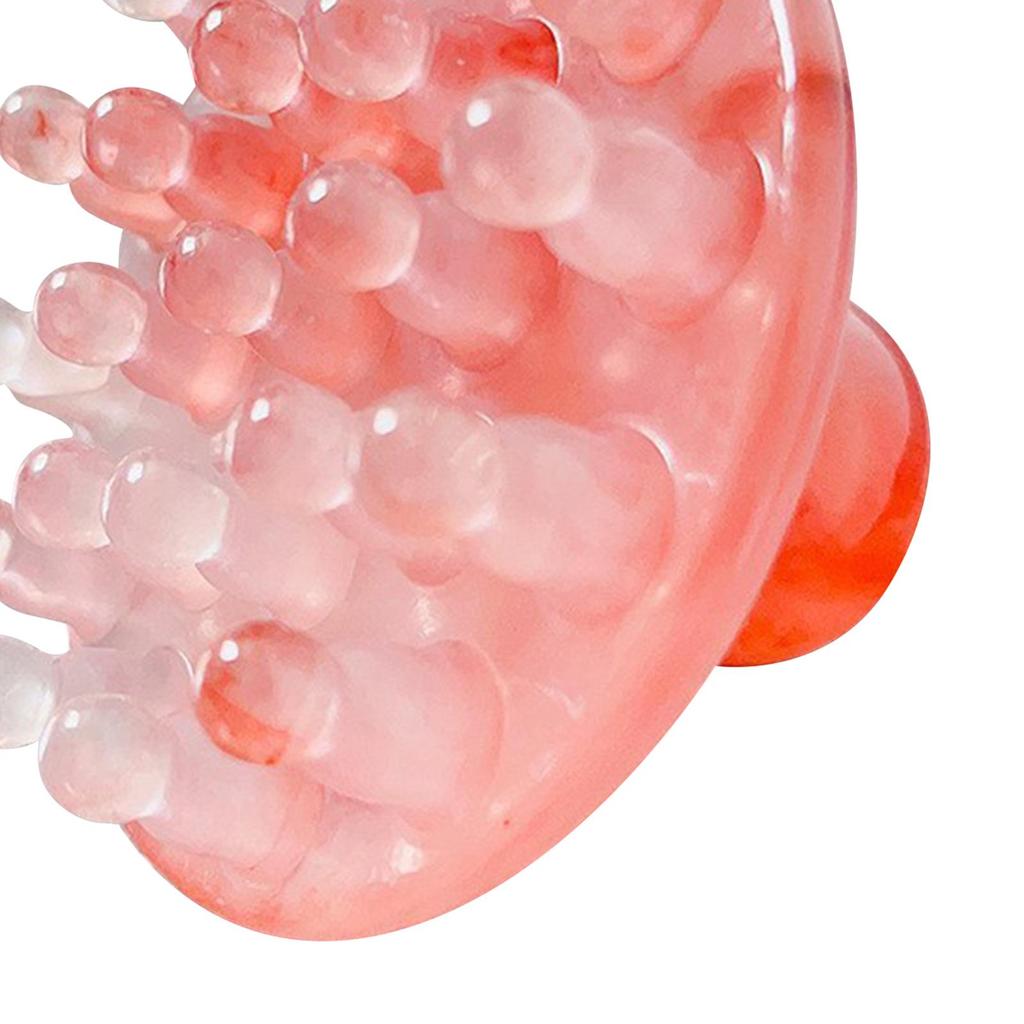 Manual Massage Comb Handheld Travel Ergonomic Versatile Portable Round Scalp Massager Full Body Massage Tool for Thigh Back Neck