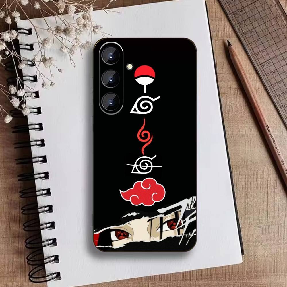 Anime X-Narutos Cover Phone Case For Samsung Galaxy A73,A72,A71,A70,A52,A51 Others Soft Black Cover
