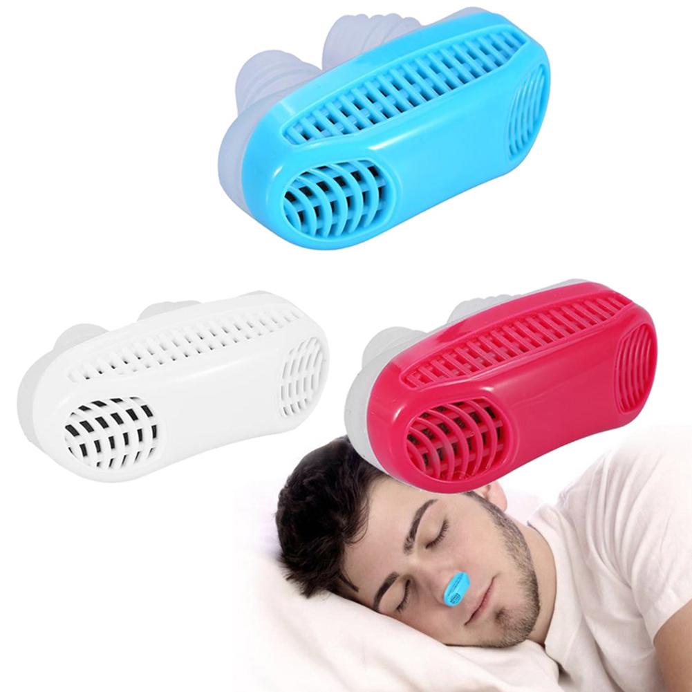 3Colors Relieve Anti Snoring Device Guard Easy Sleeping Breath Aid Clip Nasal Dilator Device
