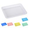 Stackable Trays Colorful Stackable Painting Plates for Diy Projects Serving Trays Non-slip Design Easy To Clean for Various