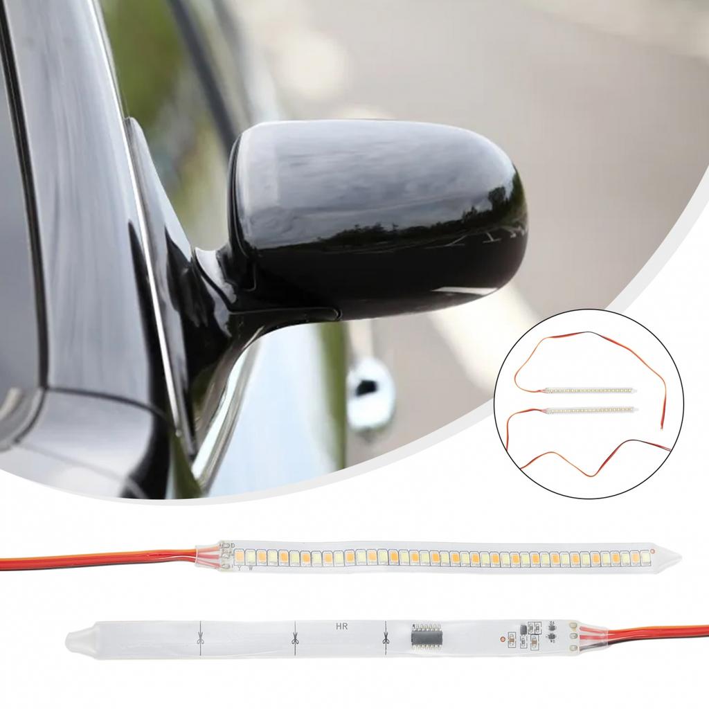 Scan + Overlay Mode LED Turn Signal Lamp for Rearview Mirror Indicator