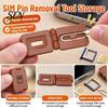 Small Gadget Organizer SIM Card Holder Case, 3D Printed Portable Storage Box Sim with Eject Pin Slot, Memory for Travel, Phone Accessories Travel