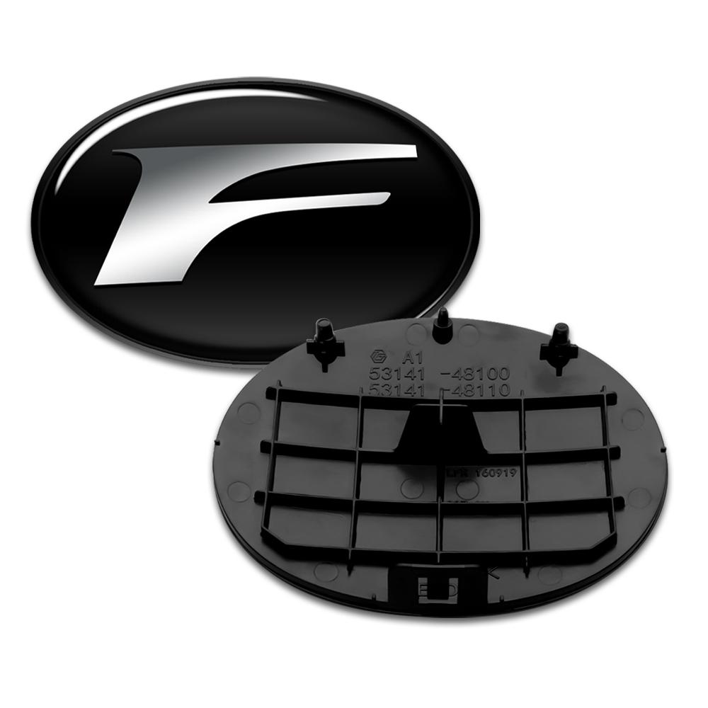 Adesivo Emblema F Sport Emblema Anteriore Emblema Centrale del Volante del Bagagliaio Posteriore per Lexus CT200 ES200 ES300 GS300 IS250 GX470 RX400