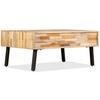  Coffee Table, Reclaimed Teak, 90 X 65 X 40 Cm