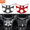 For Chevrolet Sonic 2012-2016 Real Carbon Fiber Sticker Central Air Conditioning Control Panel Car Accessories ide Decorative