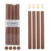European Romantic Long Stem Colored Smokeless Candles for Home, Dinner & Weddings