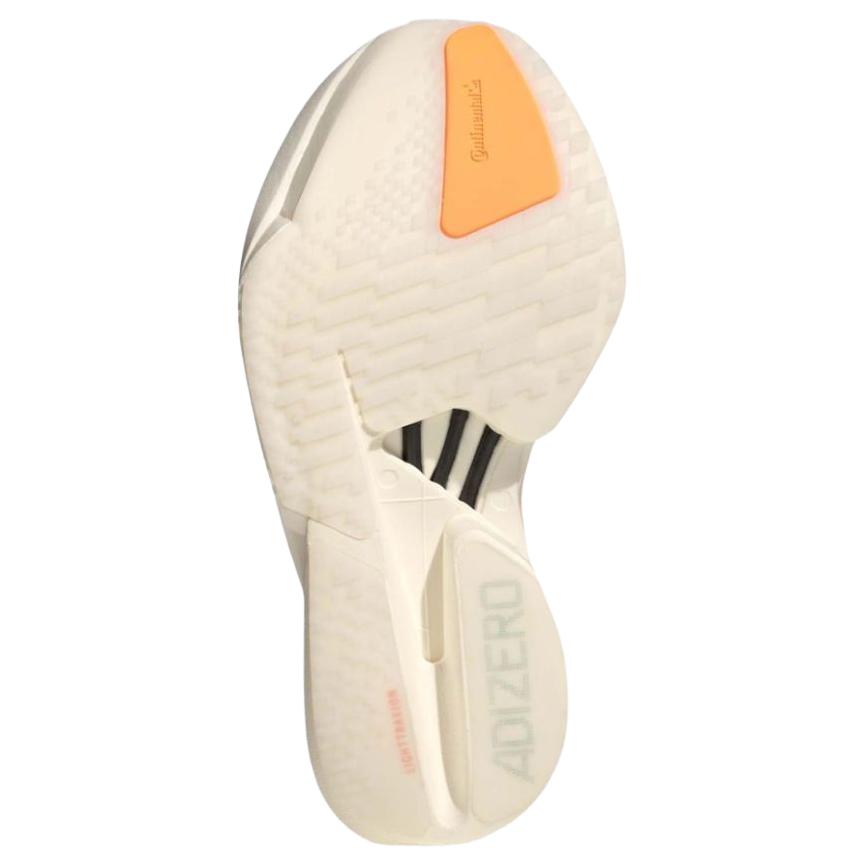 Adidas Adizero Adios Pro 4 Soft Comfortable Durable Low-Top Casual Running Shoes Women Sneaker White Orange JR1241