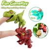 Jurassic Finger Dinosaur Triceratops Tyrannosaurus Model Toys for Kids Creative Finger Biting Dinosaurs Interactive Toy Boy Gift