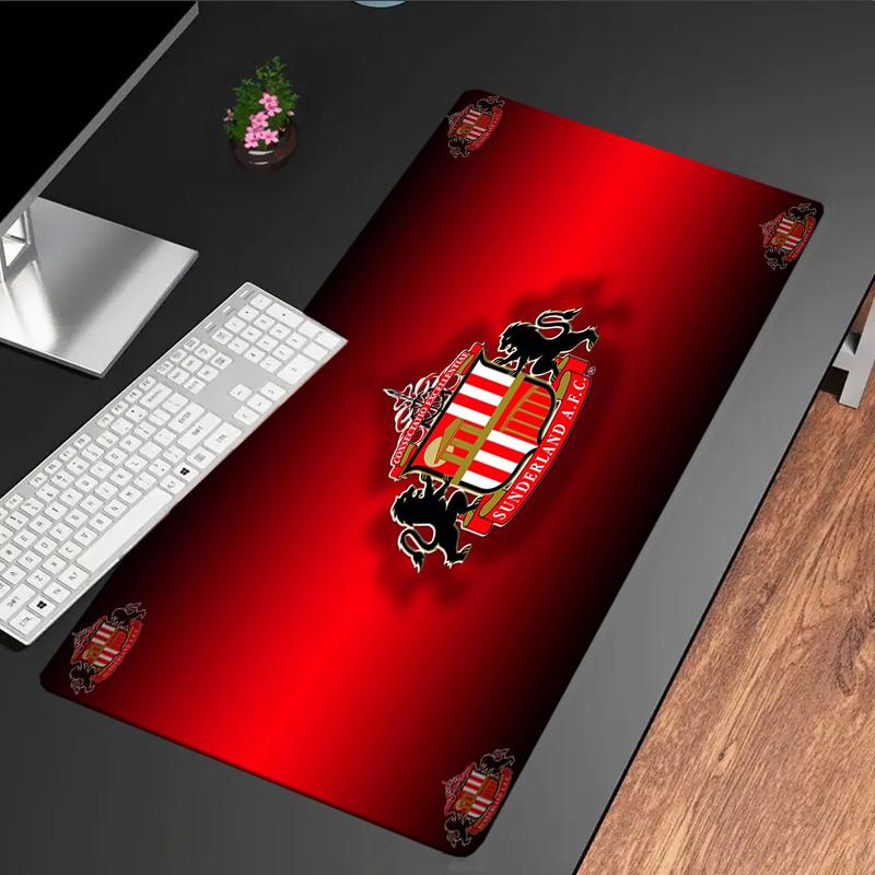 Tappetino per mouse Sunderland rest, base in gomma, tappetino da scrivania per esports, tappetino per mouse per giocatori e uso in ufficio, scrivania da gaming, tappetino facile da pulire