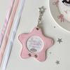 Korean Style Fashion Stars Photo Card Holder Cute Girl Idol 3-Inch Photo Storage Cartoon Backpack Decoration Keychain Gift