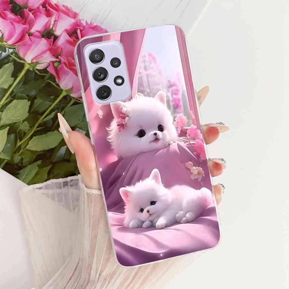 Für Samsung A72 Hülle SM-A725F Fundas Weiches Silikon Luxuriöse Bemalte Abdeckung Hüllen Für Samsung Galaxy A72 Gehäuse Bumper