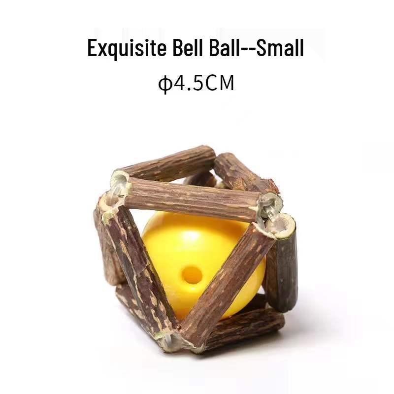 Matatabi Catnip Bell Ball & Chew Stick Teaser Toy for Cats