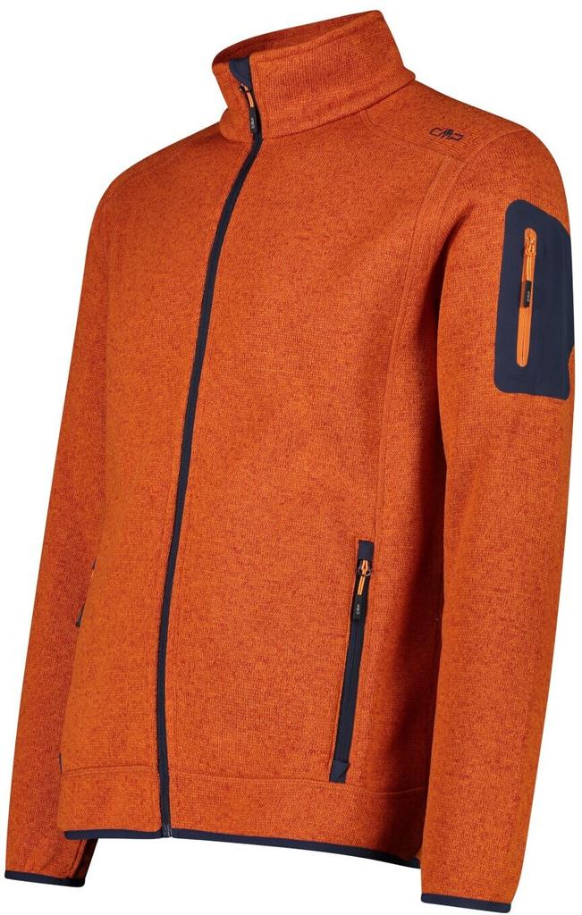 Мужская флисовая куртка CMP (3H60747N) jaffa/b. blue