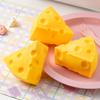 Brinquedos Squishy de Queijo Simulado Bolas para Alívio do Estresse Brinquedo Sensorial de Apertar com Rebote Lento Para Crianças Lembrancinhas de Festa de Aniversário