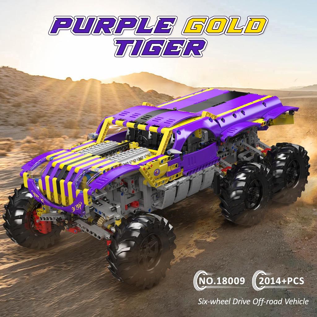 Mould King 18009 ATV Building Block APP and Remote Control Monster Truck Model STEM Engineering Climbing Racing Adult Collection Gift Off-Road Set,