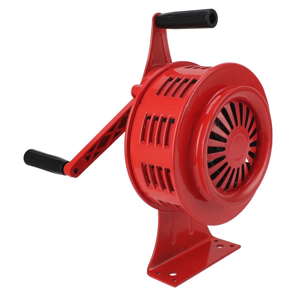 Handkurbelsirene, 125 dB, laut, einstellbare Lautstärke, wasserdicht, Aluminiumlegierung, manuell betriebener Tonalarm