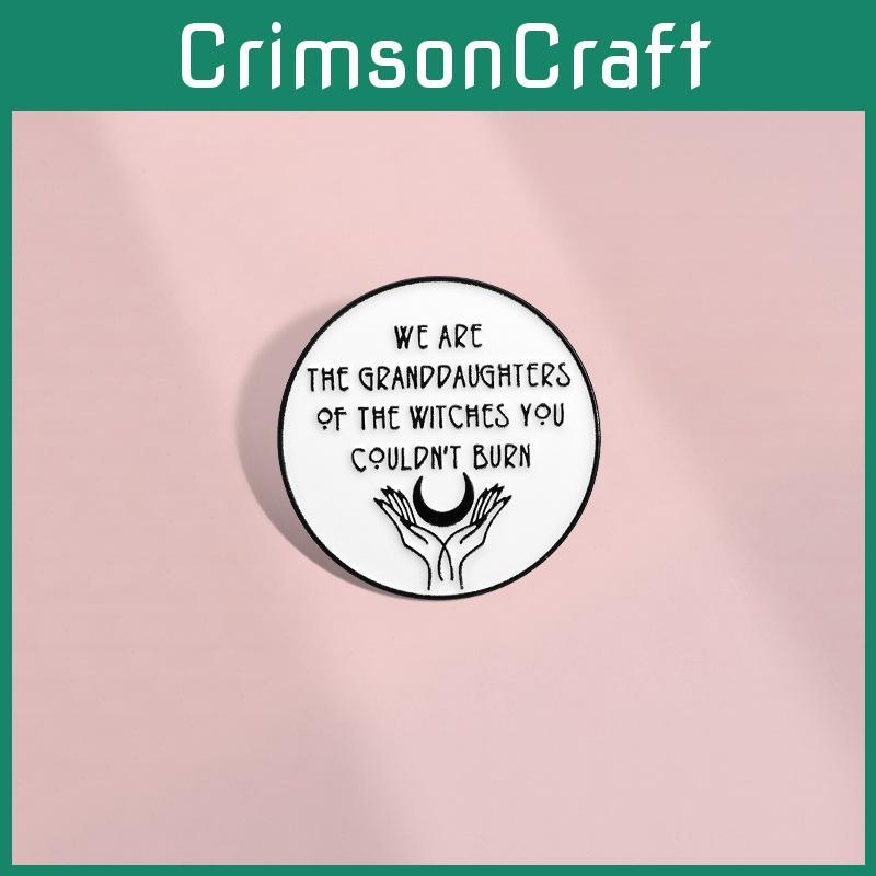 Stylish Alloy Brooch With Fun English Phrases Perfect For Girls And Boys Jewelry