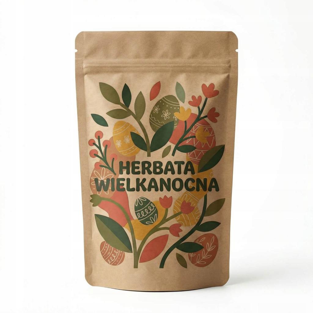 Herbata Czarna Wielkanocna Babka 50 G Na Prezent Ozdobna Torebka Upominek