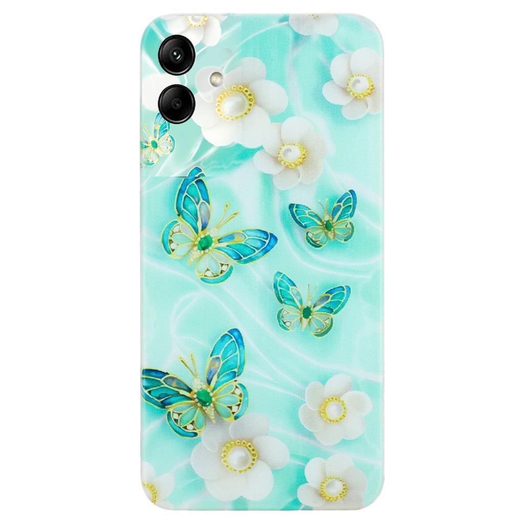 For Samsung Galaxy A05 4G Case TPU Scratch-proof Back Phone Cover with Printing Pattern