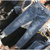 Stylish High-Waist Spring and Autumn Stretch Skinny Jeans
