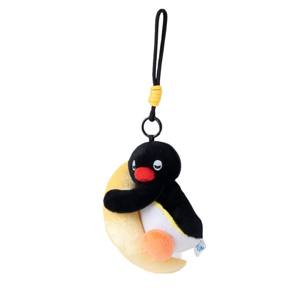 Pingu & Pinga Plush Doll Keychain – Cute Bag Charm and Backpack Accessory