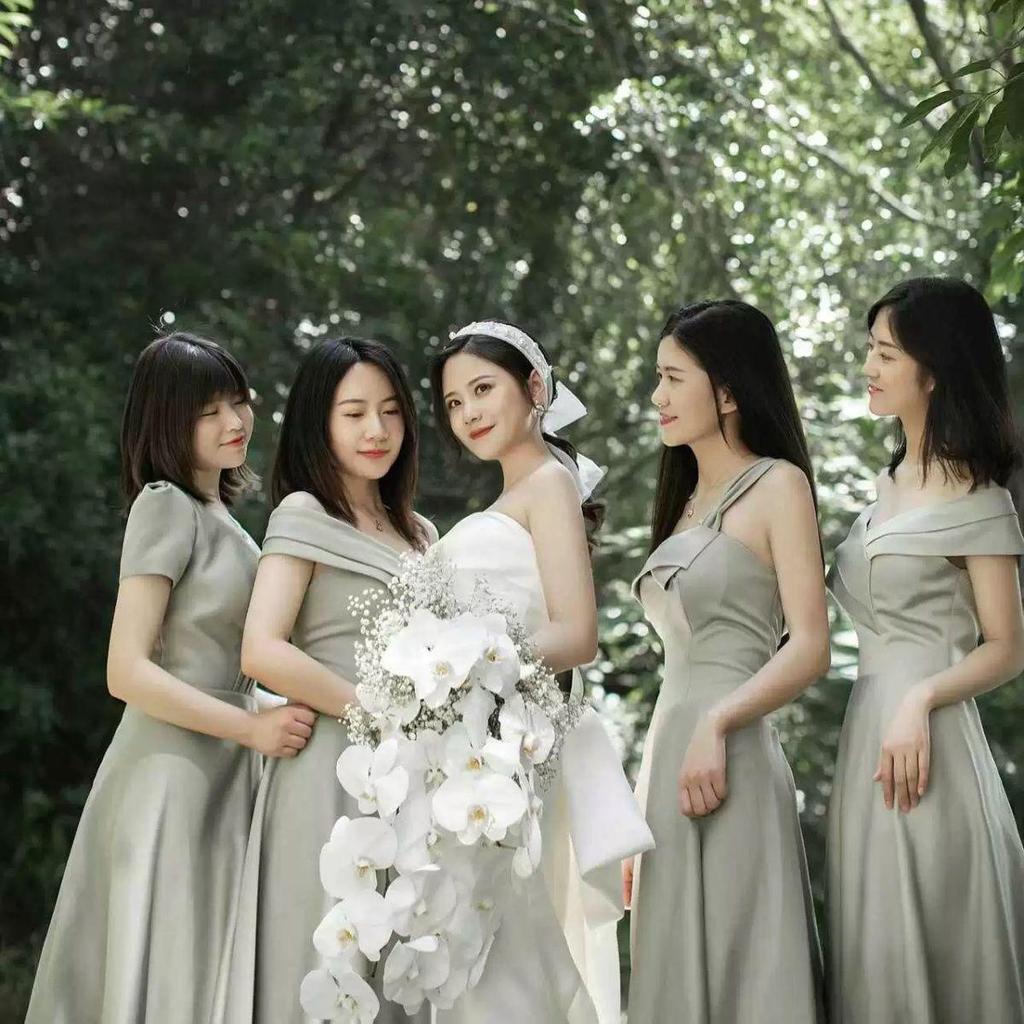 2025 Purple Bridesmaid & Evening Dress for Women