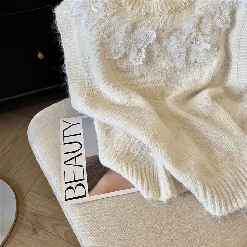 Vest for Women Cotton Autumn Winter Sleeveless Tops Knitted Sweater Vest Oversize Thickened Casual Vest