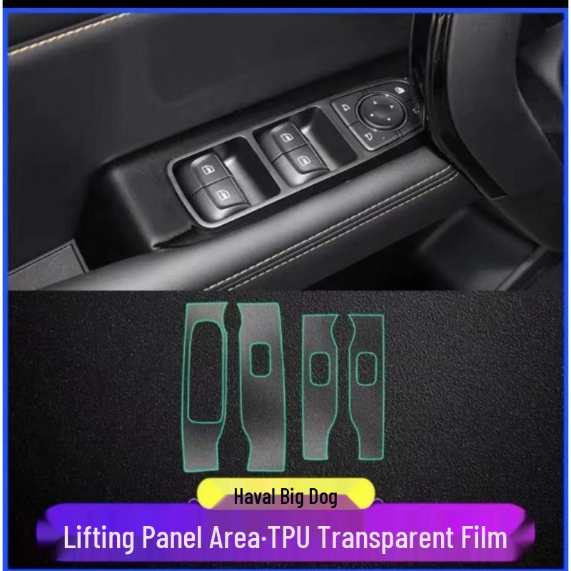 Haval Big Dog Center Console Interior Protection Film for Car Modification