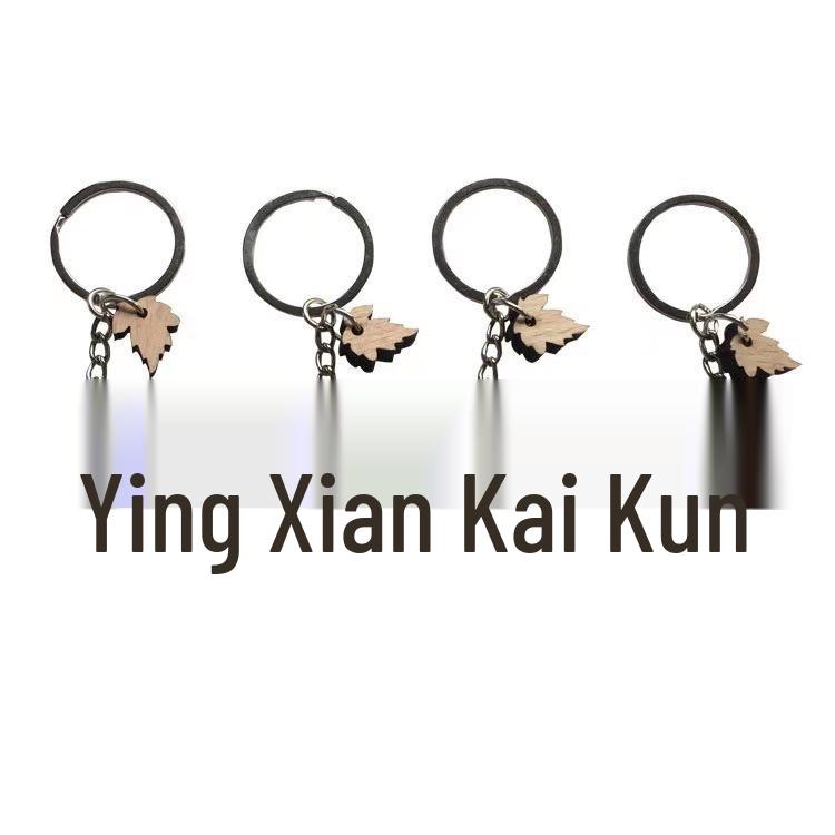 Wooden Carved Name Pendant: Times Youth League Song Yaxuan, Ma Jiaqi, Liu Yaowen